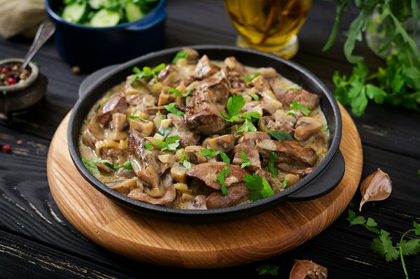 Can You Create a Rich and Flavorful Mushroom Stroganoff with Cream?